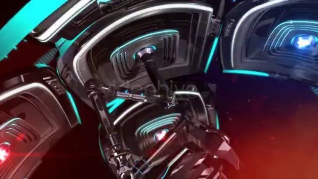 LCD Display Robot - After Effects Template