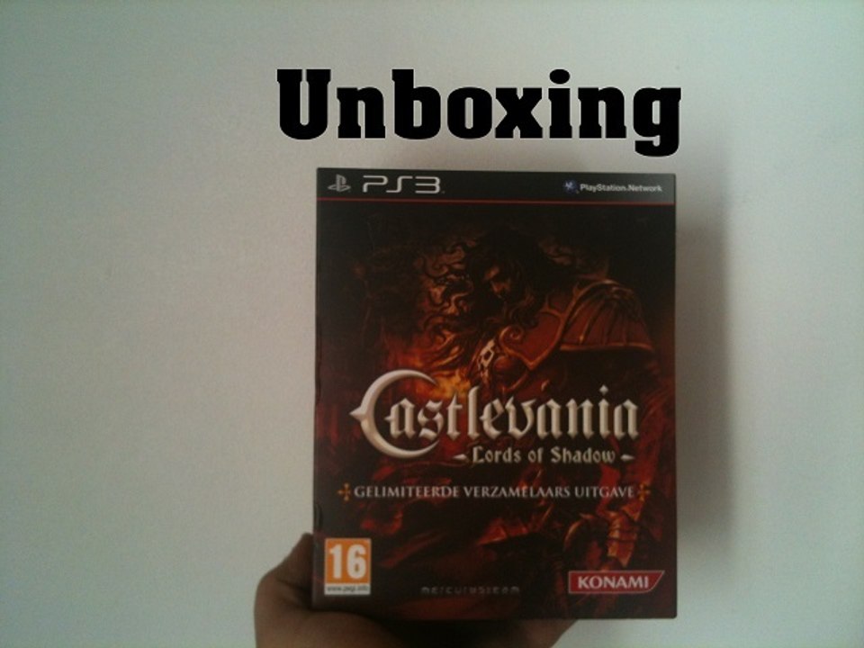 (Unboxing) Castlevania: Lords of Shadow Limited Collector's Edition