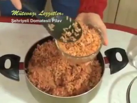 Ehriyeli Domatesli Pilav Tarifi - Nefis Yemek Tarifi