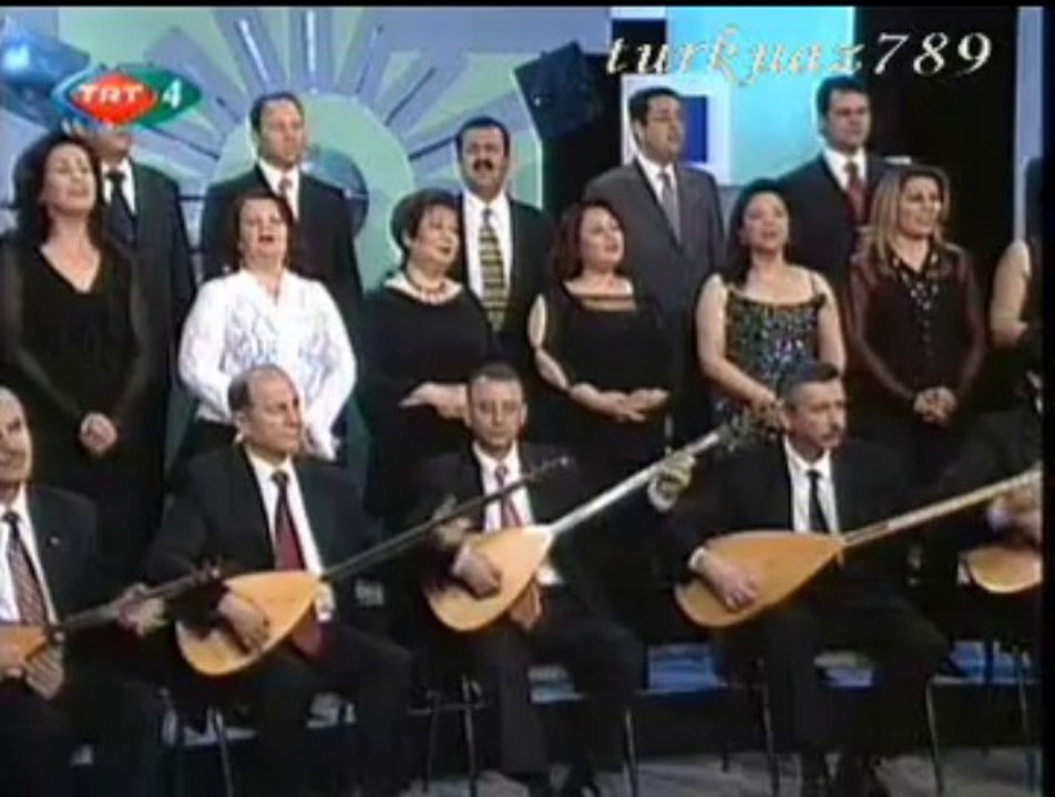 161-TRT THM Koro-Evlerinin Önü Handır-(şef_Necdet Mahir Ün)-turkuaz