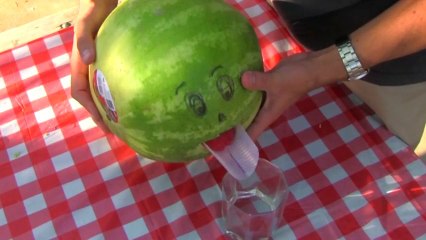 Faire un smoothie à la pastèque en moins de 2 minutes