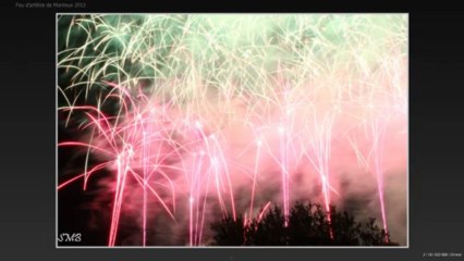 Diaporama Feu d'artifice de Monteux 2013