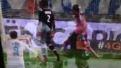 Marseille-Monaco (1-2) le but de LUCAS MENDES