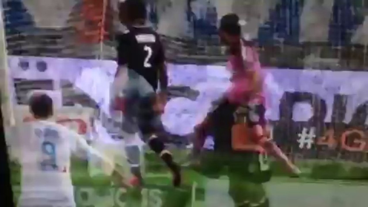 Marseille-Monaco (1-2) le but de LUCAS MENDES