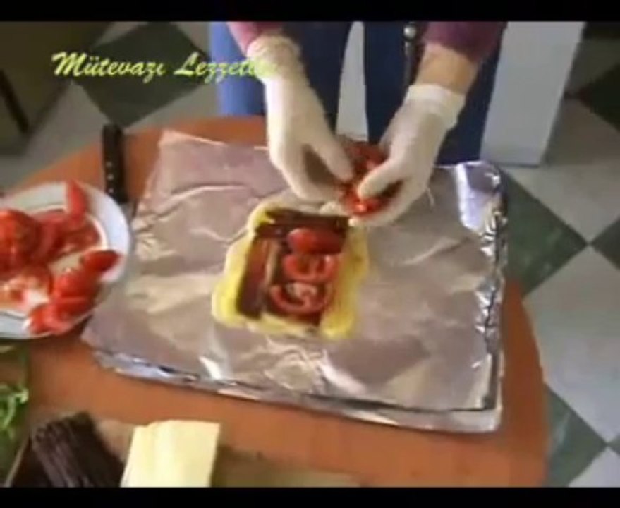 Fırında Pastırmalı Patates Tarifi - Nefis Yemek Tarifi