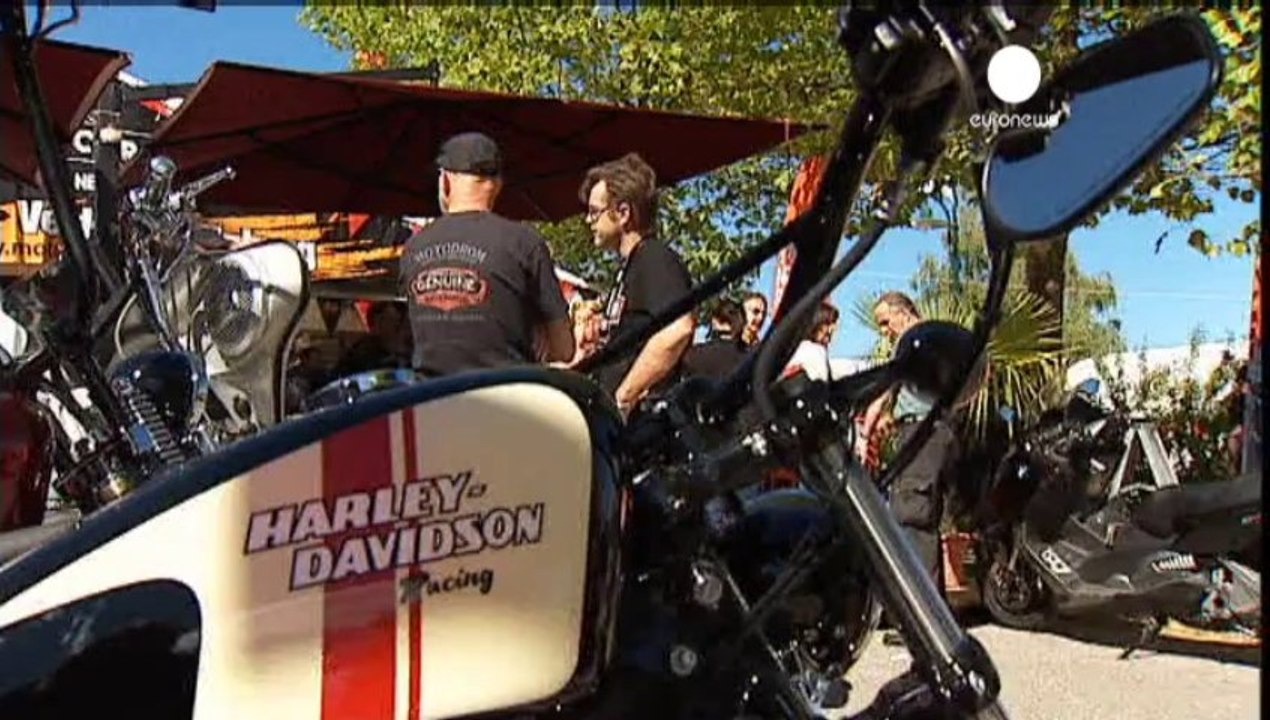 Les Harley-Davidson font trembler Faaker See