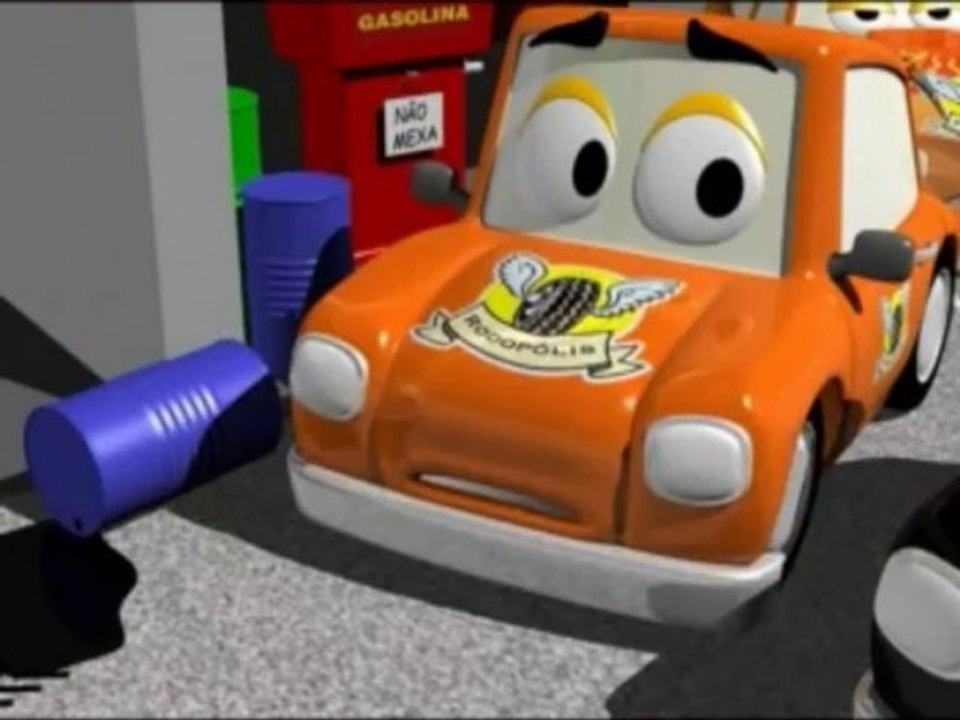 Os Carrinhos - A Grande Corrida*(Desenho Completo)