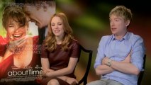 About Time - Exclusive Interview With Domhnall Gleeson, Rachel McAdams & Bill Nighy