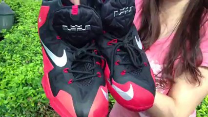 Nike Lebron James 11 Mens Shoes Black Red caps-sell.net/