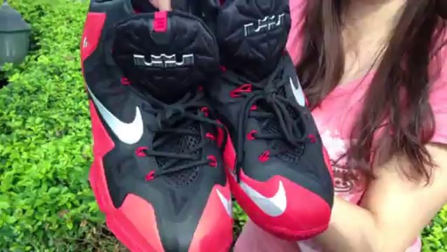 Nike Lebron James 11 Mens Shoes Black Red caps-sell.net/