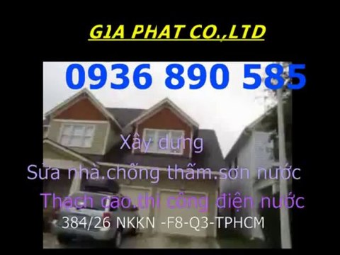 Xay dung chong tham nha quan go vap vv 0907 323 053