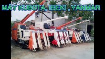 Mua bán cho thuê máy gặt đập liên hoàn Nhật Kubota yanmar Iseki giá rẻ nhất Bắc Ninh