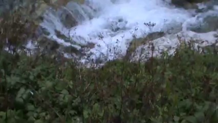 Le torrent qui dévale, au cirque de Gavarnie