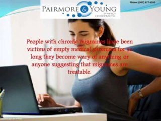 Chiropractic Care - Solution for Migraines  (509) 466-1200