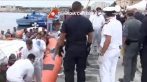La Guardia Costera italiana rescata a 100 inmigrantes en...