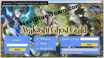 Ayakashi Ghost Guild Hack 2013 No Survey No Password - Working 100% Free Download