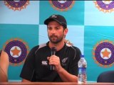 New Zealand A batsman Anton Devcich press conference