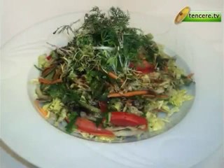 İnce Kiyim Yesil Salata - Yemek Tarifi