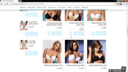 Sütyen Modelleri ve Fiyatları | www.topuklumoda.com