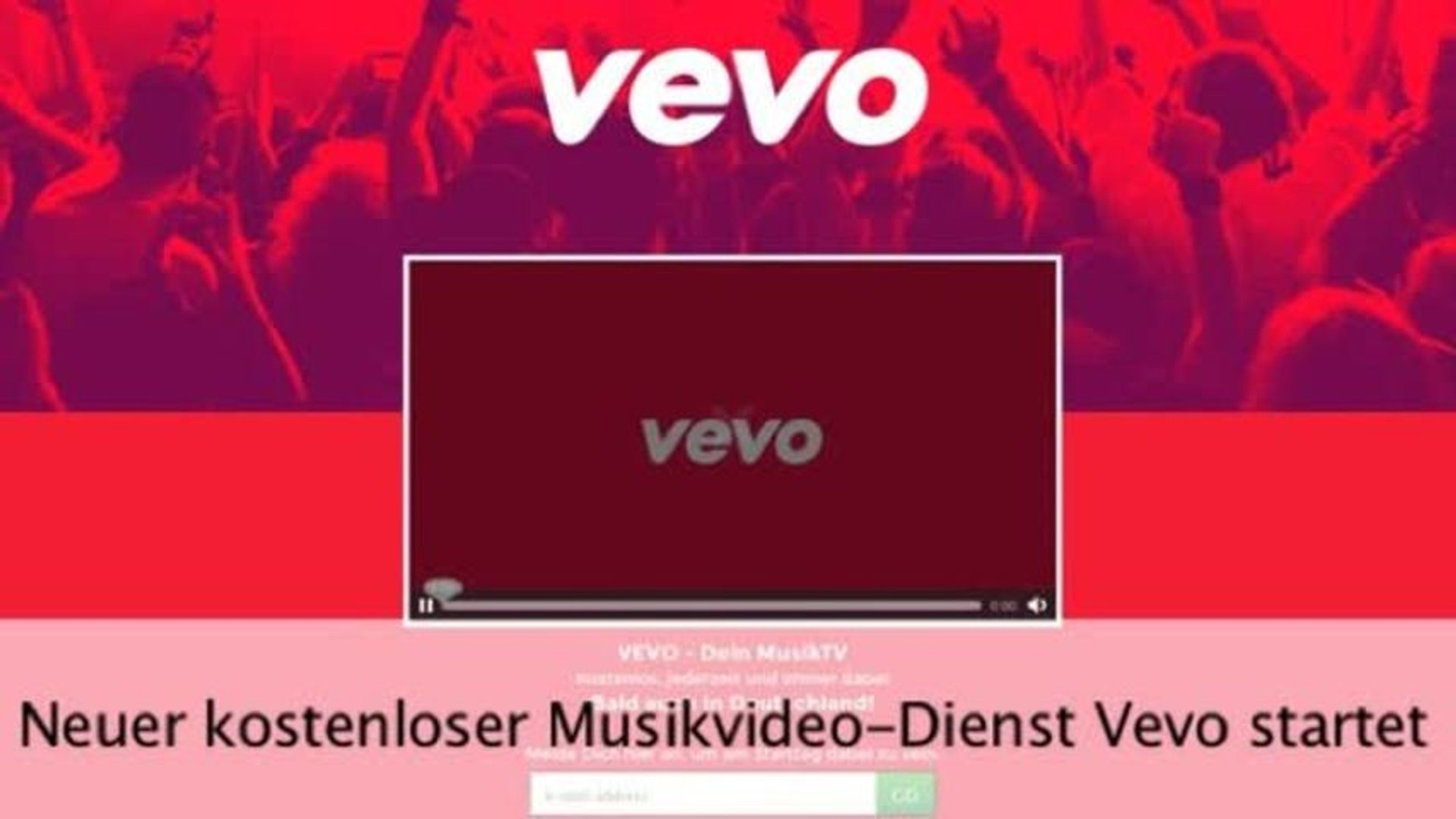Neuer kostenloser Musikvideo-Dienst Vevo startet