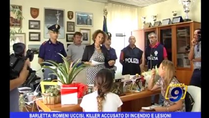 Barletta: romeni uccisi, killer accusato di incendio e lesioni