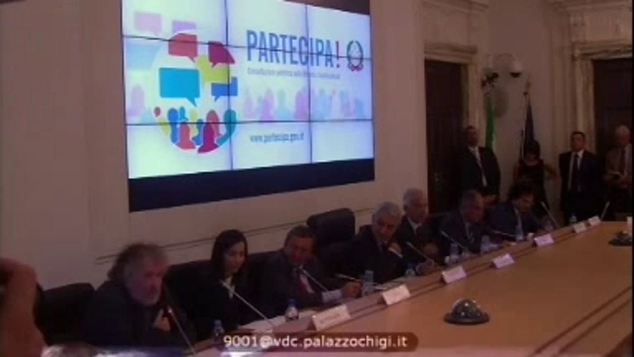 Roma - Quagliarello sulle riforme costituzionali (02.09.13)