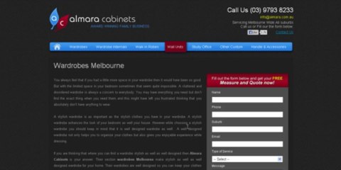 wardrobes melbourne