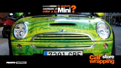 Te gustaría cambiarle el Color a tu Mini  Car Wrapping para toda España by Pronto Rotulo since 1... (HD)