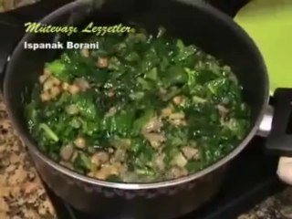 Ispanak Borani Tarifi - Nefis Yemek Tarifi