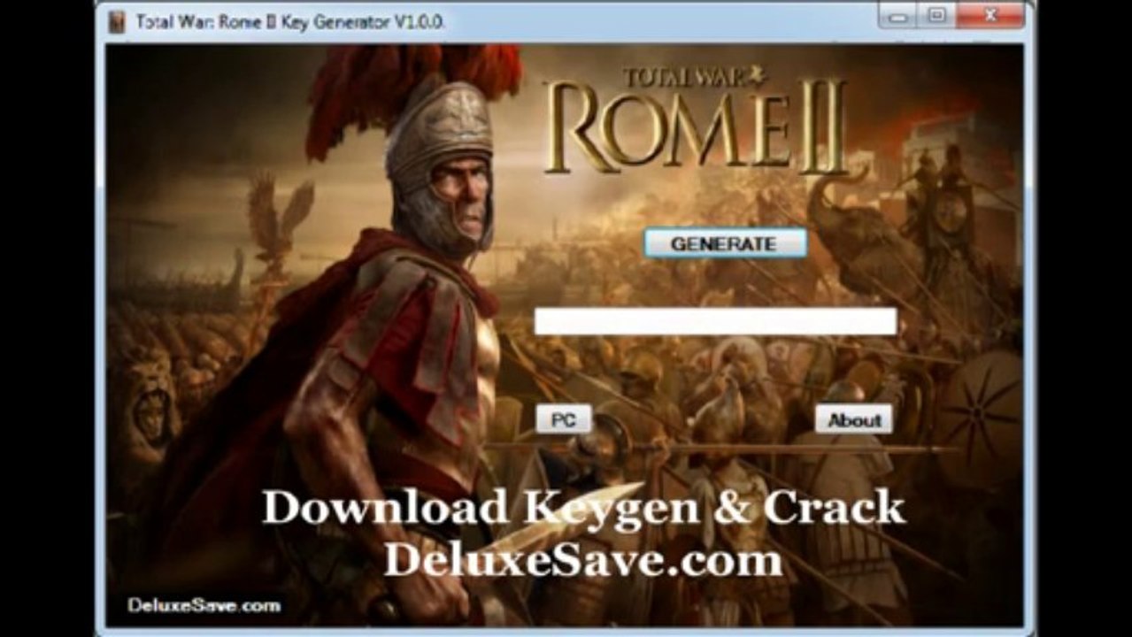 TOTAL WAR ROME II KEYGEN & CRACK {PC DOWNLOAD}
