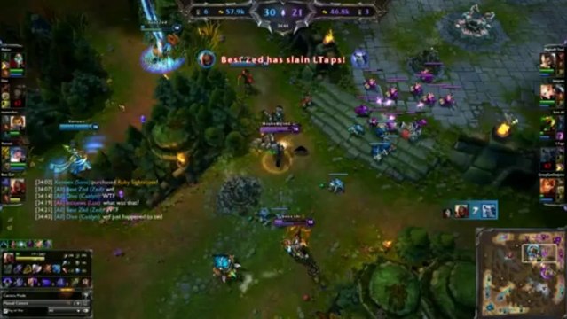 Un bug de Zed assez dérangeant - League of legends - team-aaa.com