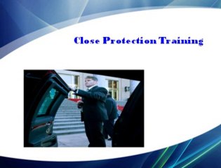 Close Protection Training