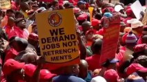 Comienza la huelga de los mineros de oro en Sudáfrica