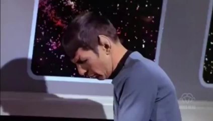 Captain Kirk And Crew Of Enterprise Watch Miley Cyrus VMA Performance