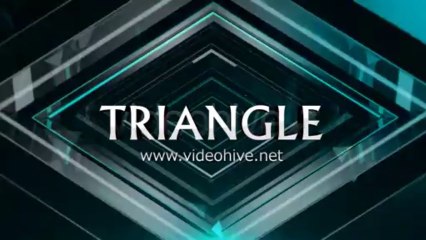 Triangle Logo Reveal - After Effects Template