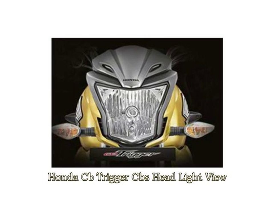 Honda Cb Trigger Cbs