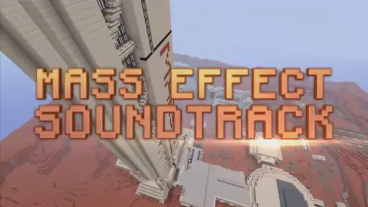 Minecraft Xbox 360 Edition Mass Effect Mash-Up!