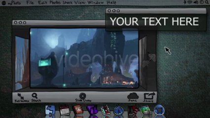 Doodle Operating System - Portfolio Slideshow - After Effects Template