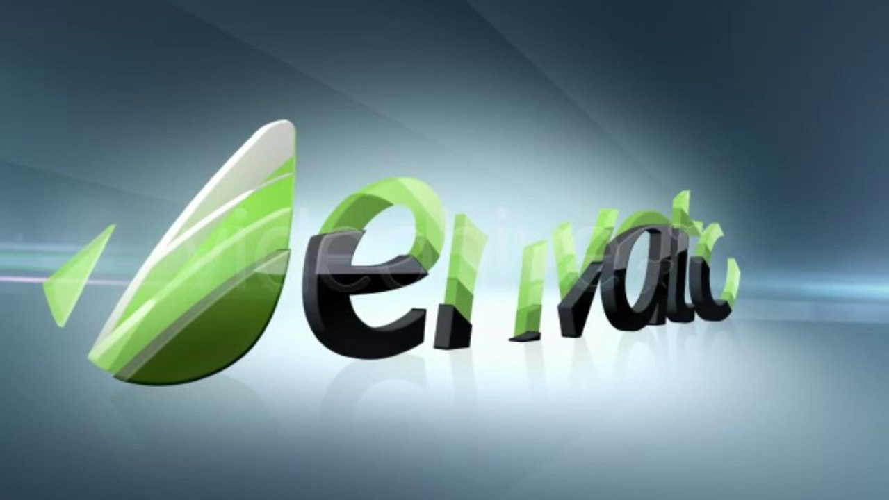 Cascading Logo Reveal - After Effects Template