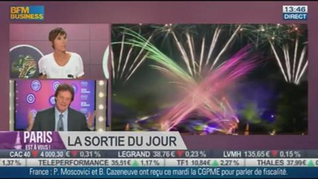 Les sorties du jour: Patrick Jolly, Producteur et co-créateur du Grand feu de Saint-Cloud, Paris est à vous - 03/09