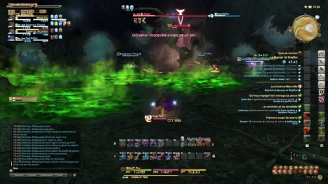 Final Fantasy XIV : ARR - Aiatar - Le Bivouac de Brayflox