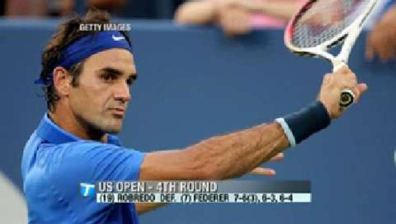 Roger Federer Ousted at U.S. Open