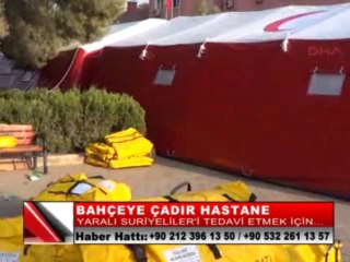 01-BAHÇEYE ÇADIR HASTANE