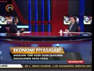 Ali Babacan, 24'e konuk oldu