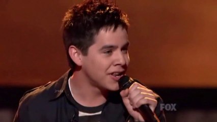 01-13 David Archuleta - Top 5 - SWEET CAROLINE + AMERICA hdtv