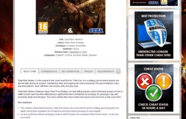 Total War Rome II  Serial Code