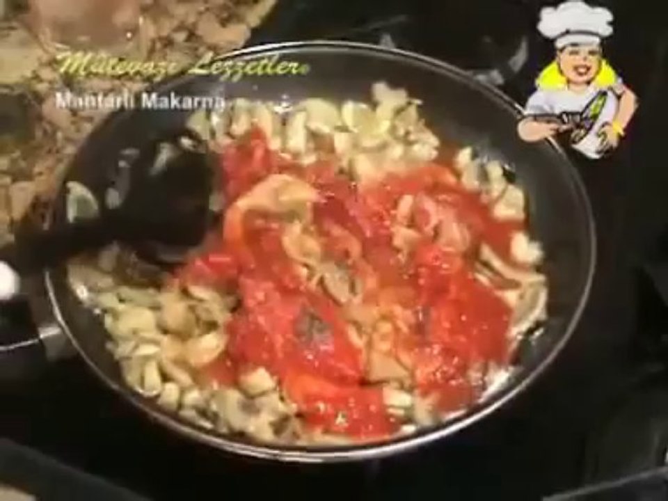 Mantarlı Makarna Tarifi - Nefis Yemek Tarifi