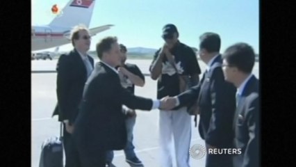 Dennis Rodman Returns to North Korea for Second Visit 🇰🇵