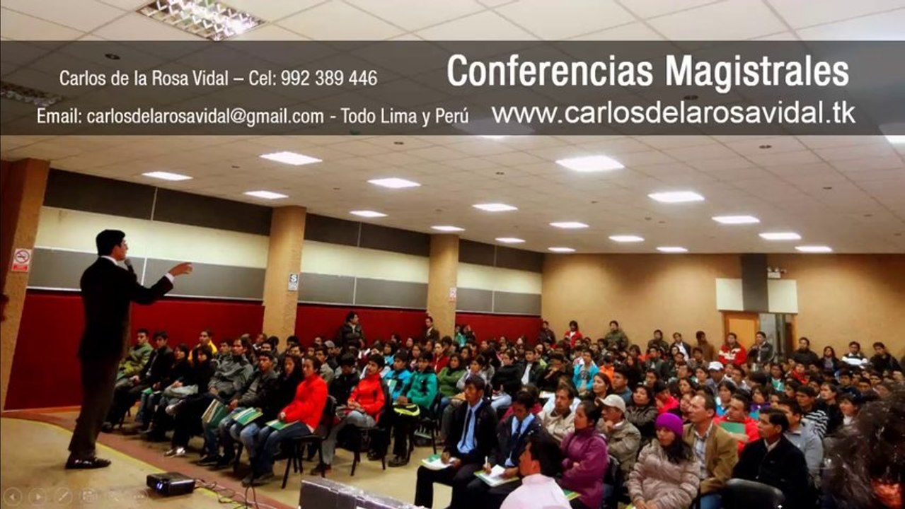Conferencista en Liderazgo