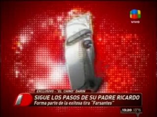 Chino Darín , Séptimo, Farsantes y Calu Rivero